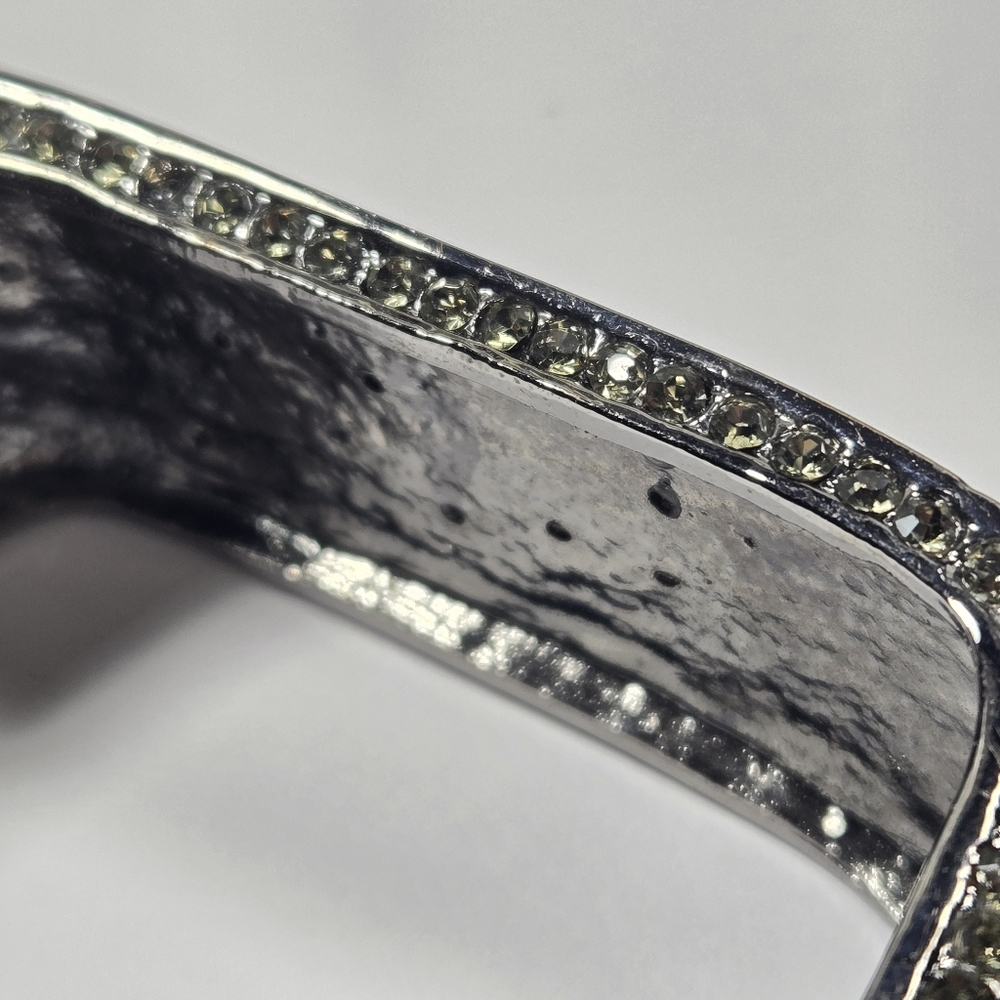 Silver Tone Crystal Bracelet - Picture 16 of 17